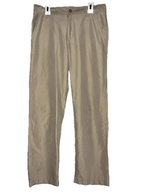 Boys Chaps Khaki Lightweight Pants Size 14 Regular Fit Great For School Uniform
